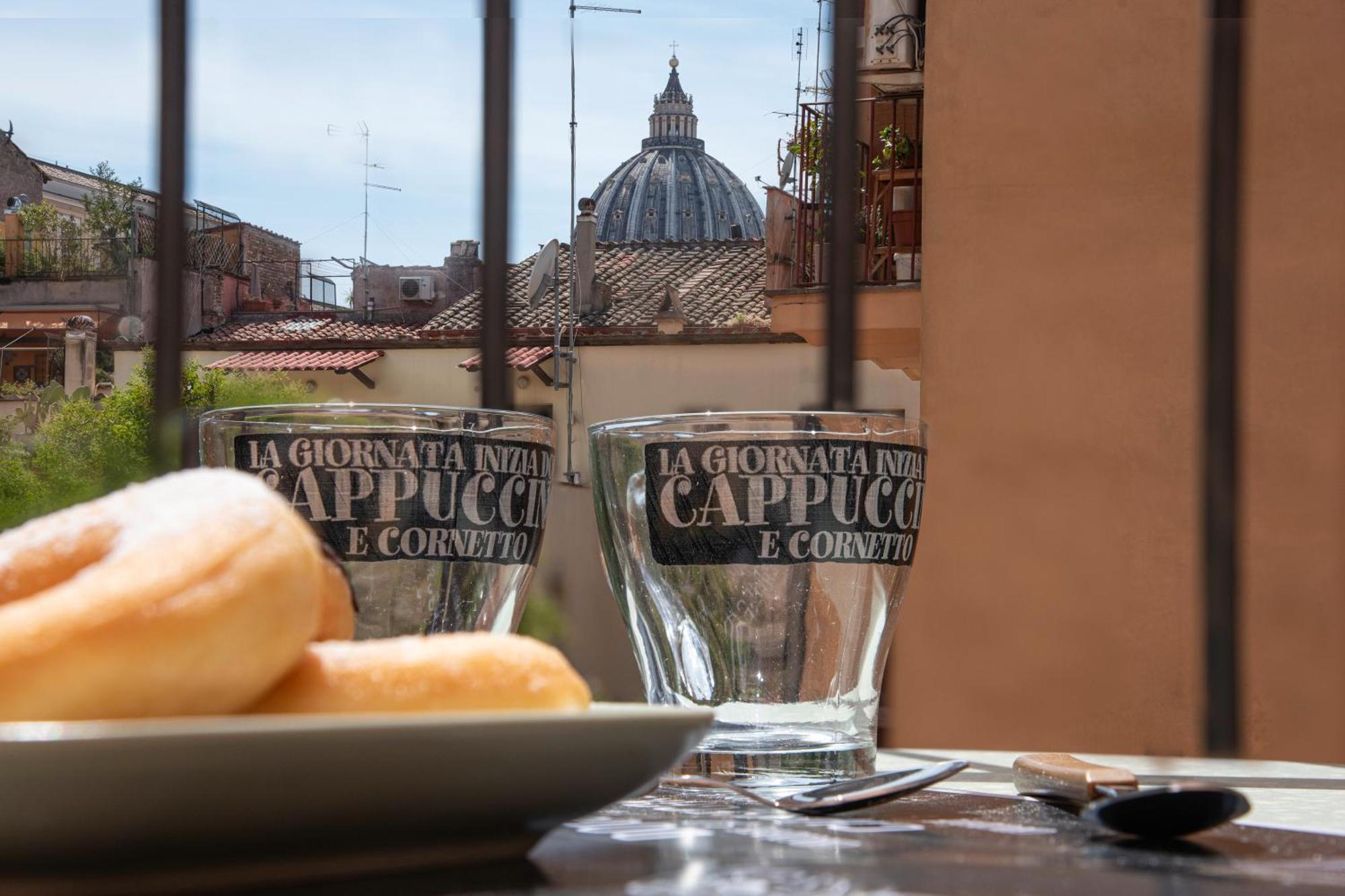 Vatican Boutique Apartment With St Peters Dome View Roma Exterior foto